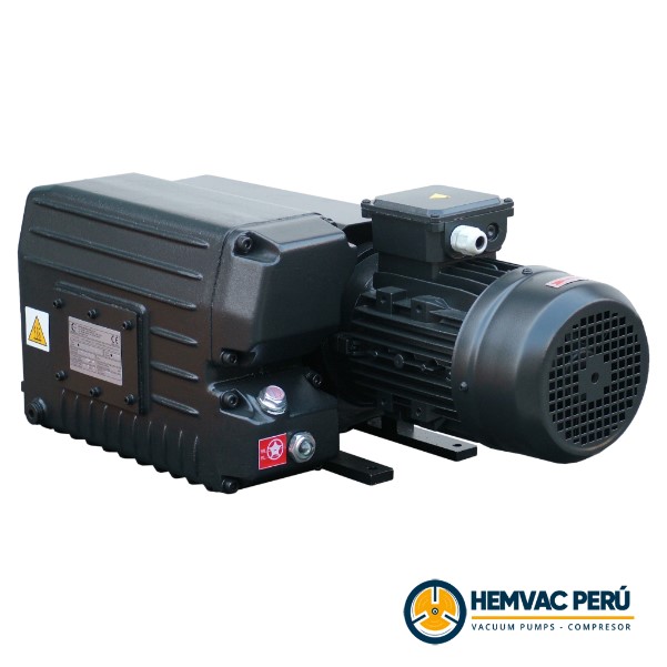 Bombas de vacío y servicios personalizados Lima Peru Bomba de vacío de paleta rotativa de una etapa, alta presión 4Hp -120M3/H - Imagen 1
